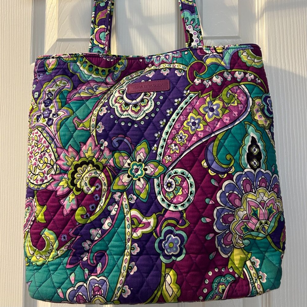 Vera Bradley Tote with matching wallet